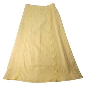 Saint Tropez West Yellow Maxi Skirt